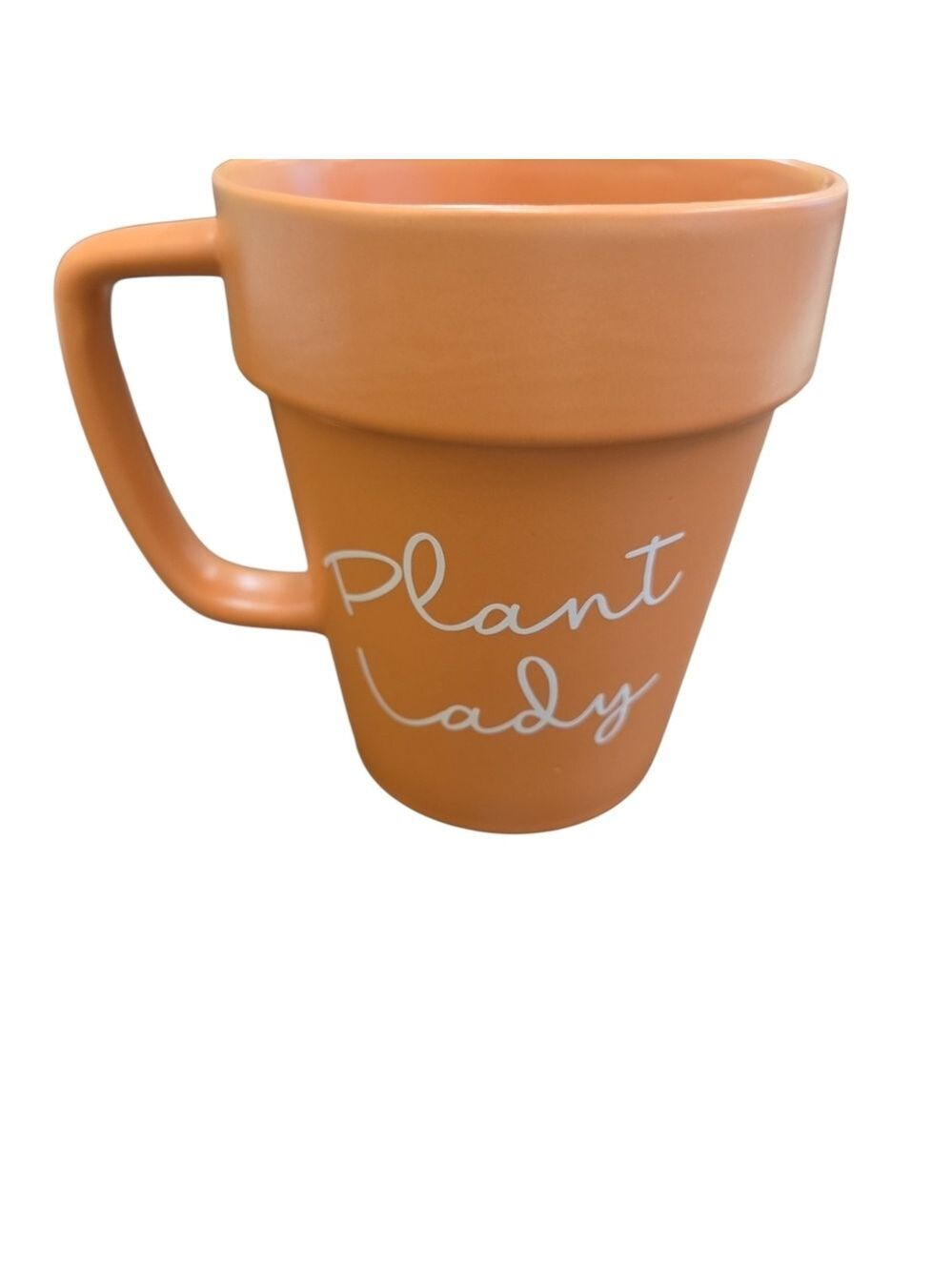 NWOT Charming Orange Mug for Plant Enthusiasts - Picture 2 of 7